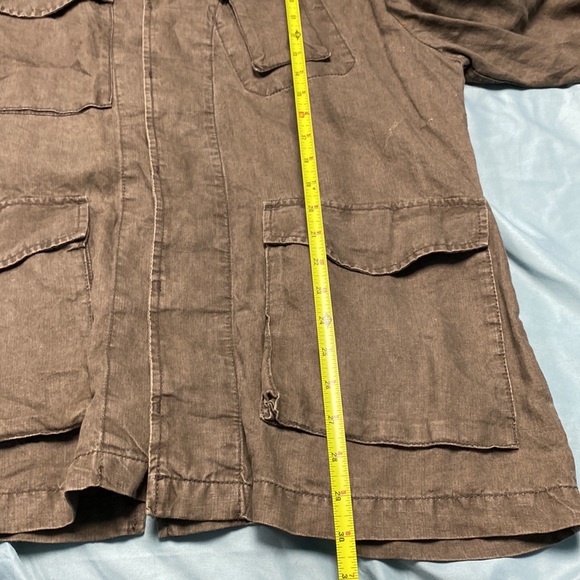 Ted baker brown jacket size 6 unisex design - Picture 13 of 14